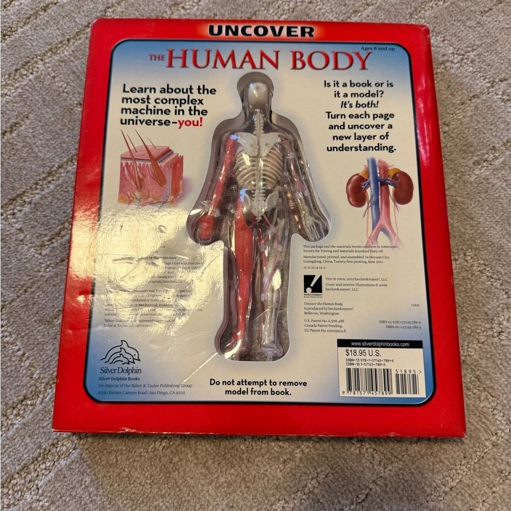 Uncover the‎ Human Body Book